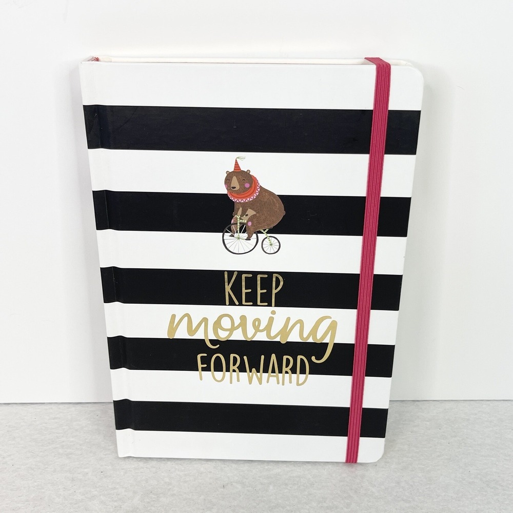 Hardcover Journal 6x8 Lined Notebook Keep Moving Forward